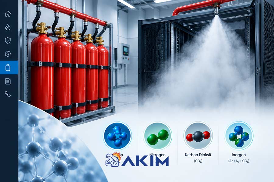 Inert (Argon) Gazlı Söndürme Sistemleri, Avantajları Nelerdir? - Akım Yangın