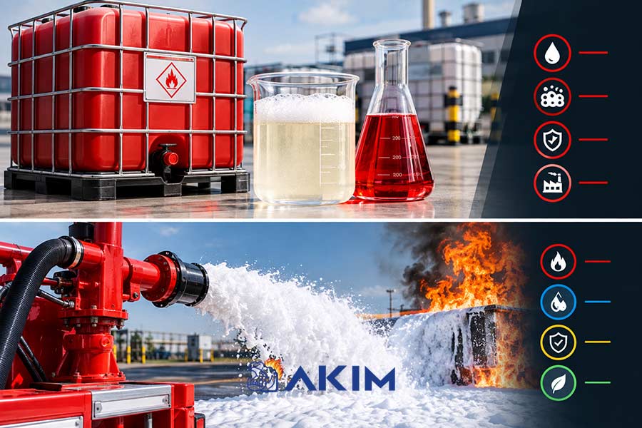 Köpük Konsantresi - Akım Yangın