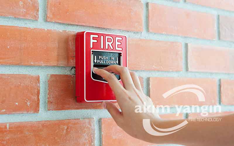 Yangın Alarm Sistemleri Bağlantı Şeması