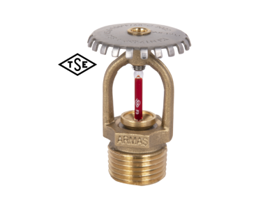 Upright (Yukar Tip) Sprinkler - Hızlı Tepkimeli
